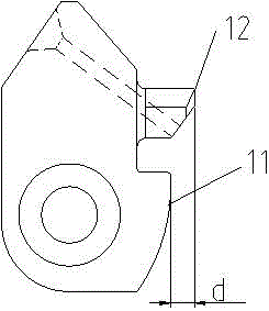Wiring cutter head, method for preparing electric smelting pipe fitting by using wiring cutter head and obtained wire exposed type electric smelting pipe fitting