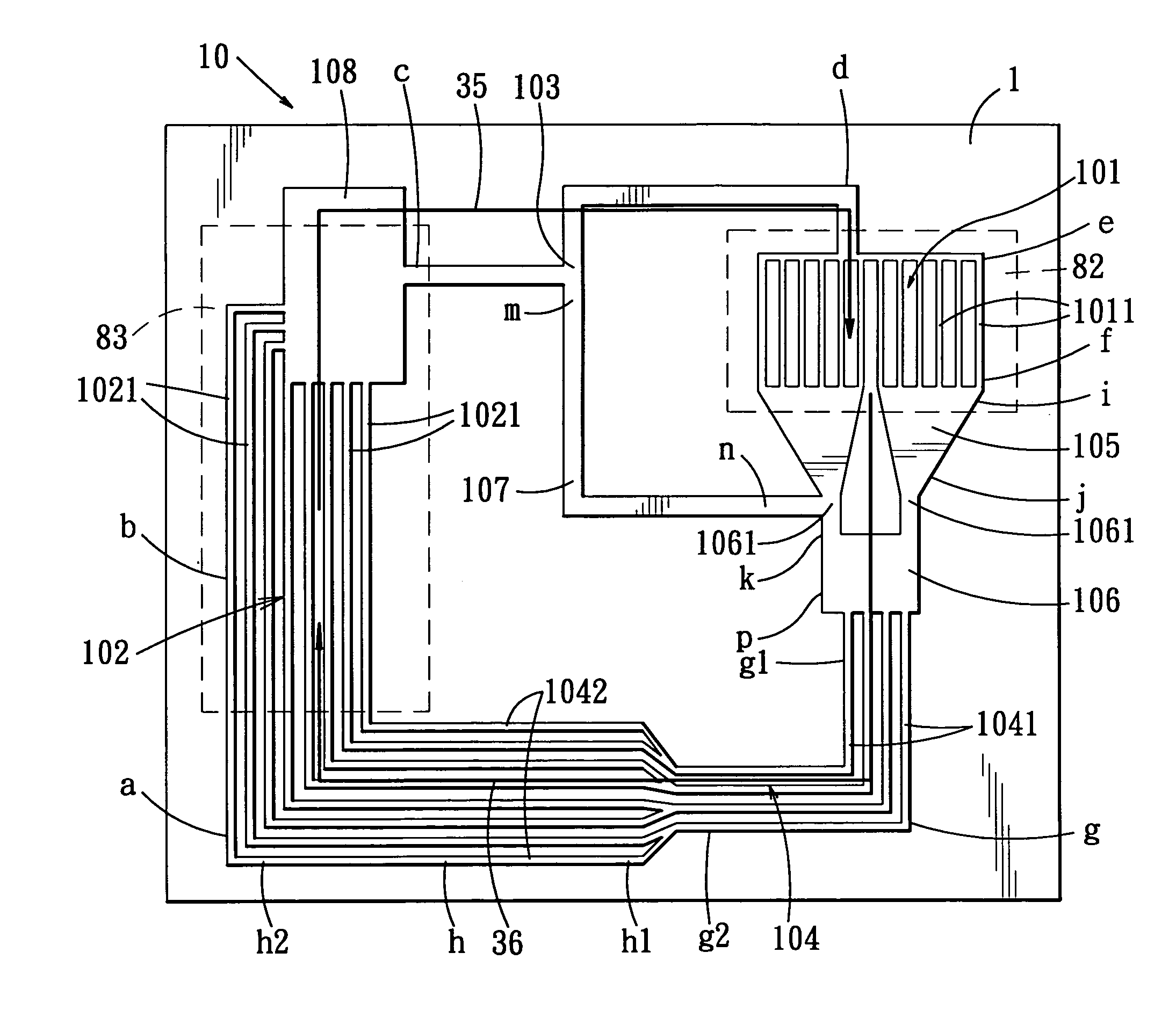 Heat dissipating microdevice