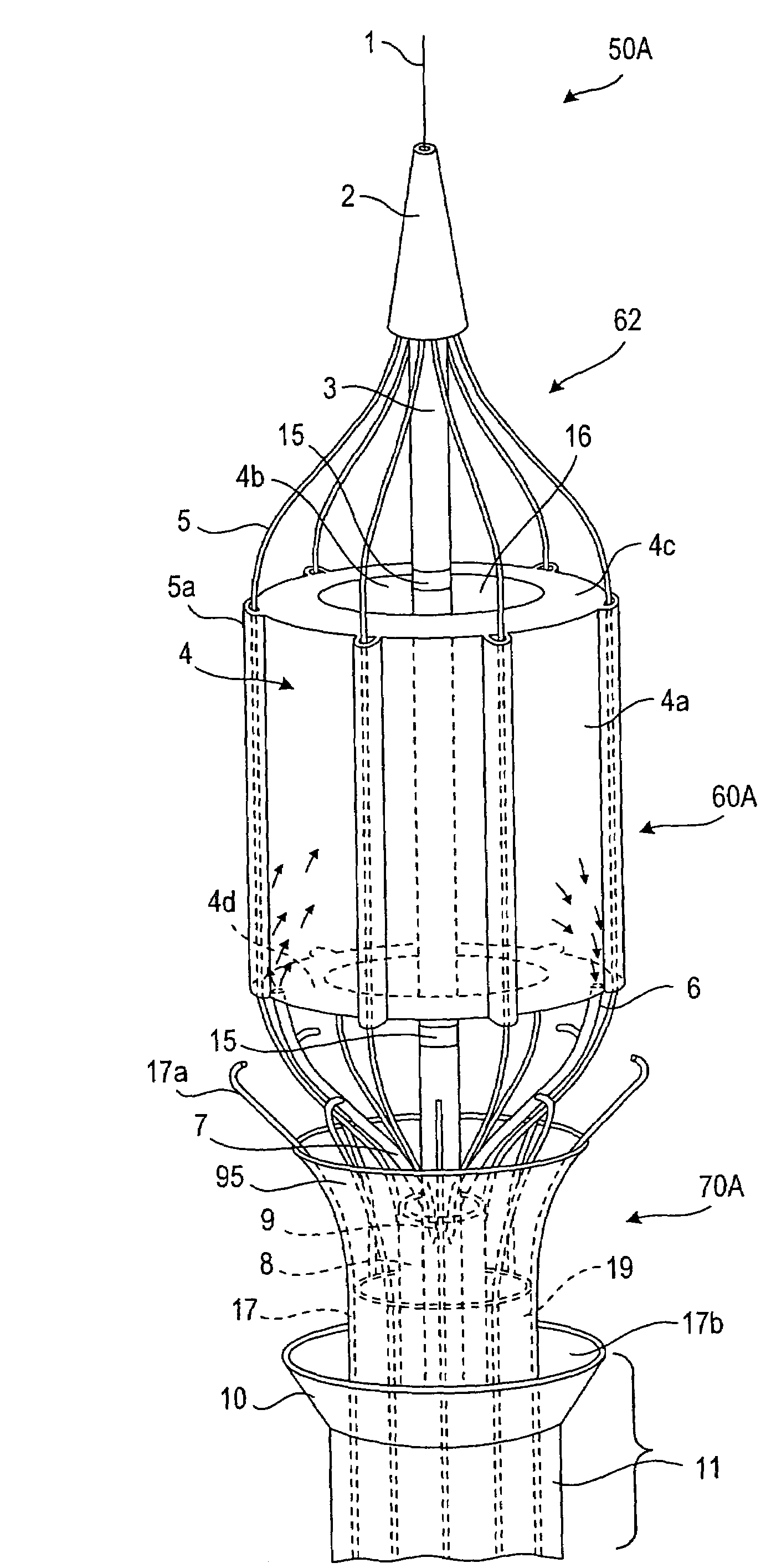 Apparatus for delivering, repositioning and/or retrieving self-expanding stents