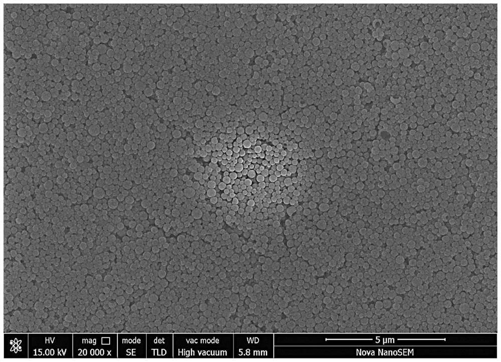 Crystalline polyaryletherketone microsphere toughened polyaryletherketone material and preparation method thereof