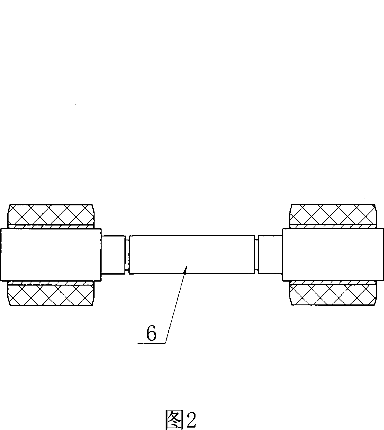 Resilient disc sheet type solid compact spinning apparatus
