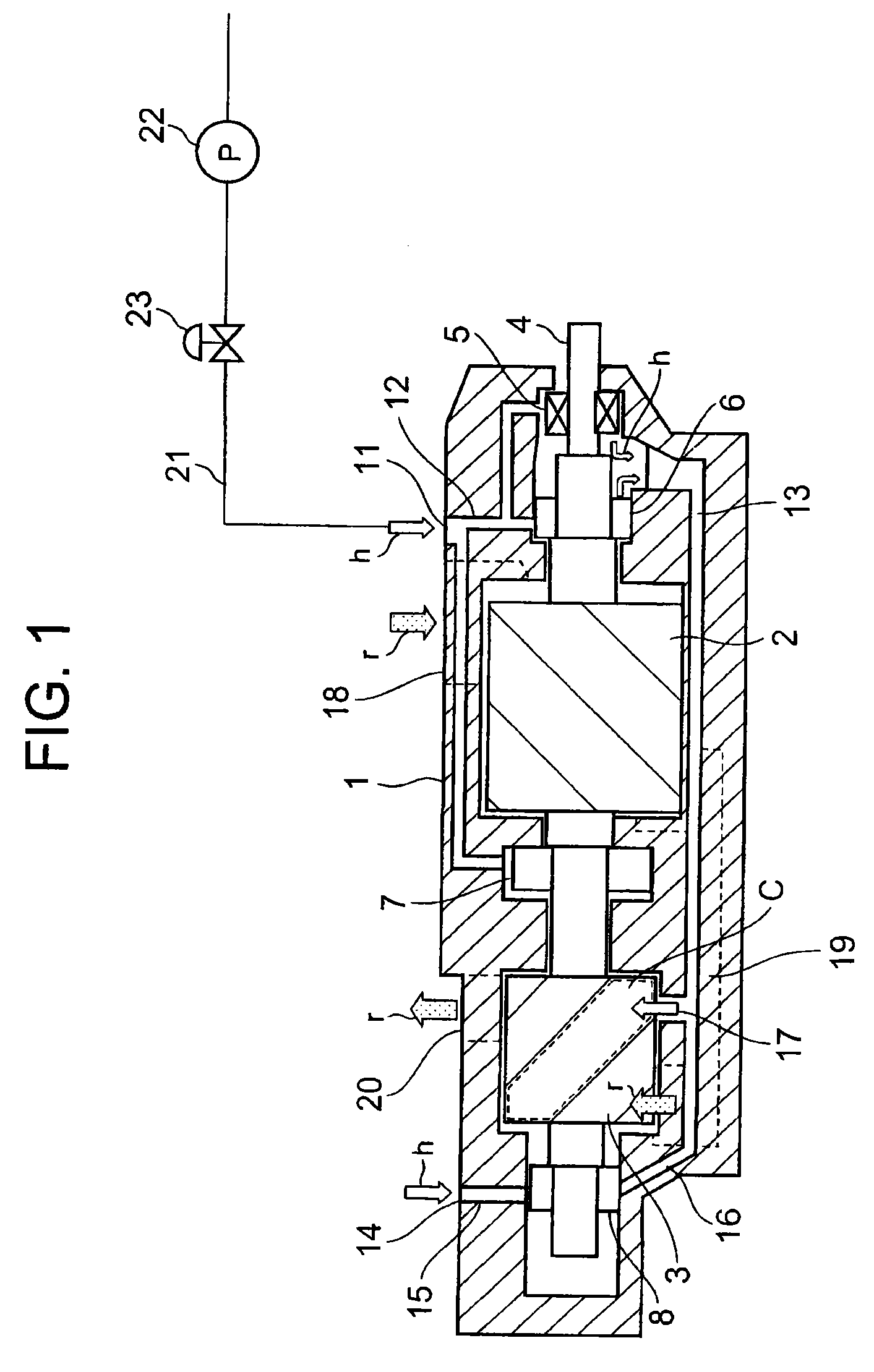 Oil supply method of two-stage screw compressor, two-stage screw compressor applying the method, and method of operating refrigerating machine having the compressor