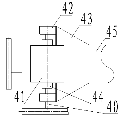 Main driving gear shaft of underground ten-meter anti-explosion conveying box