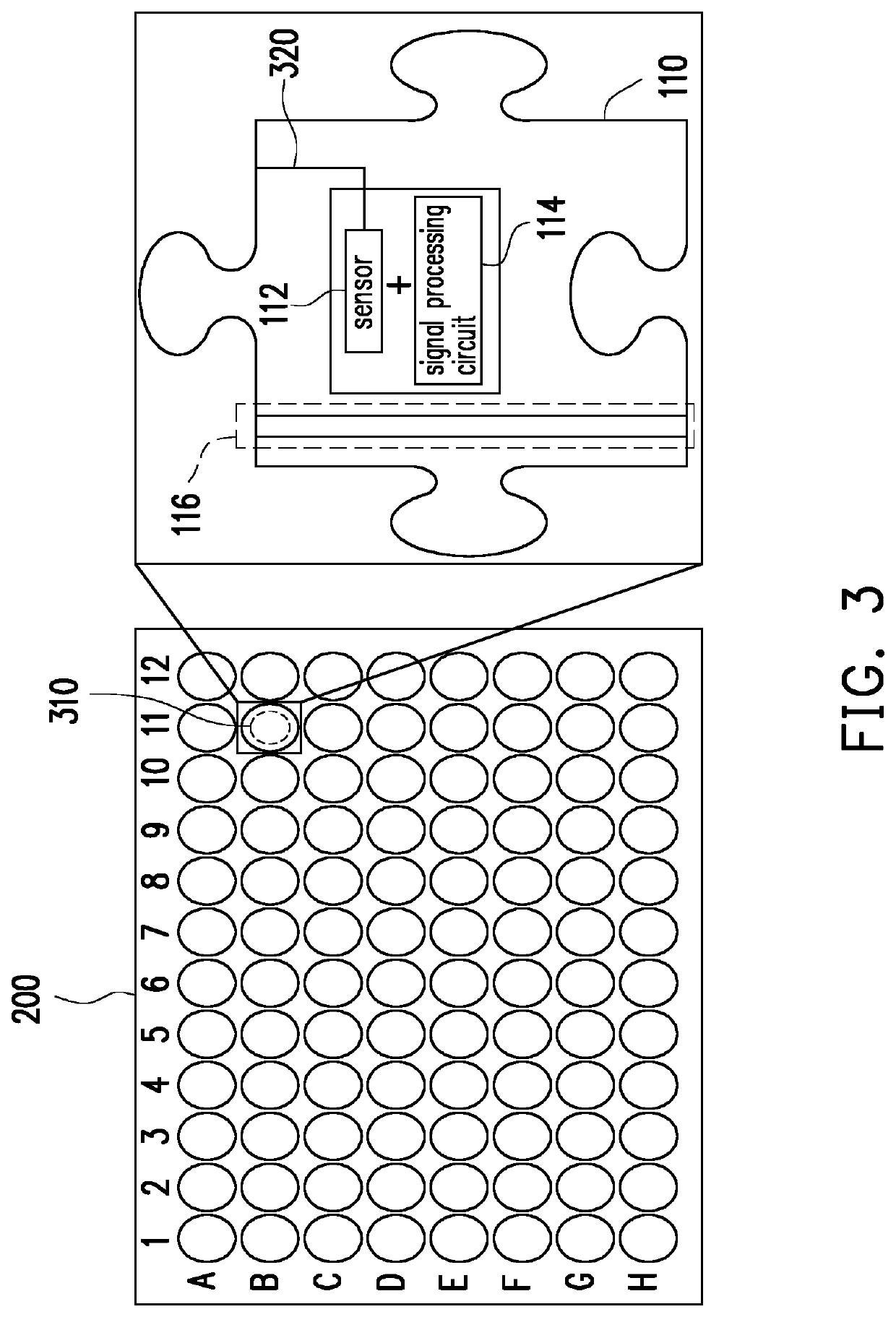 Measuring apparatus and physical characteristic measuring device
