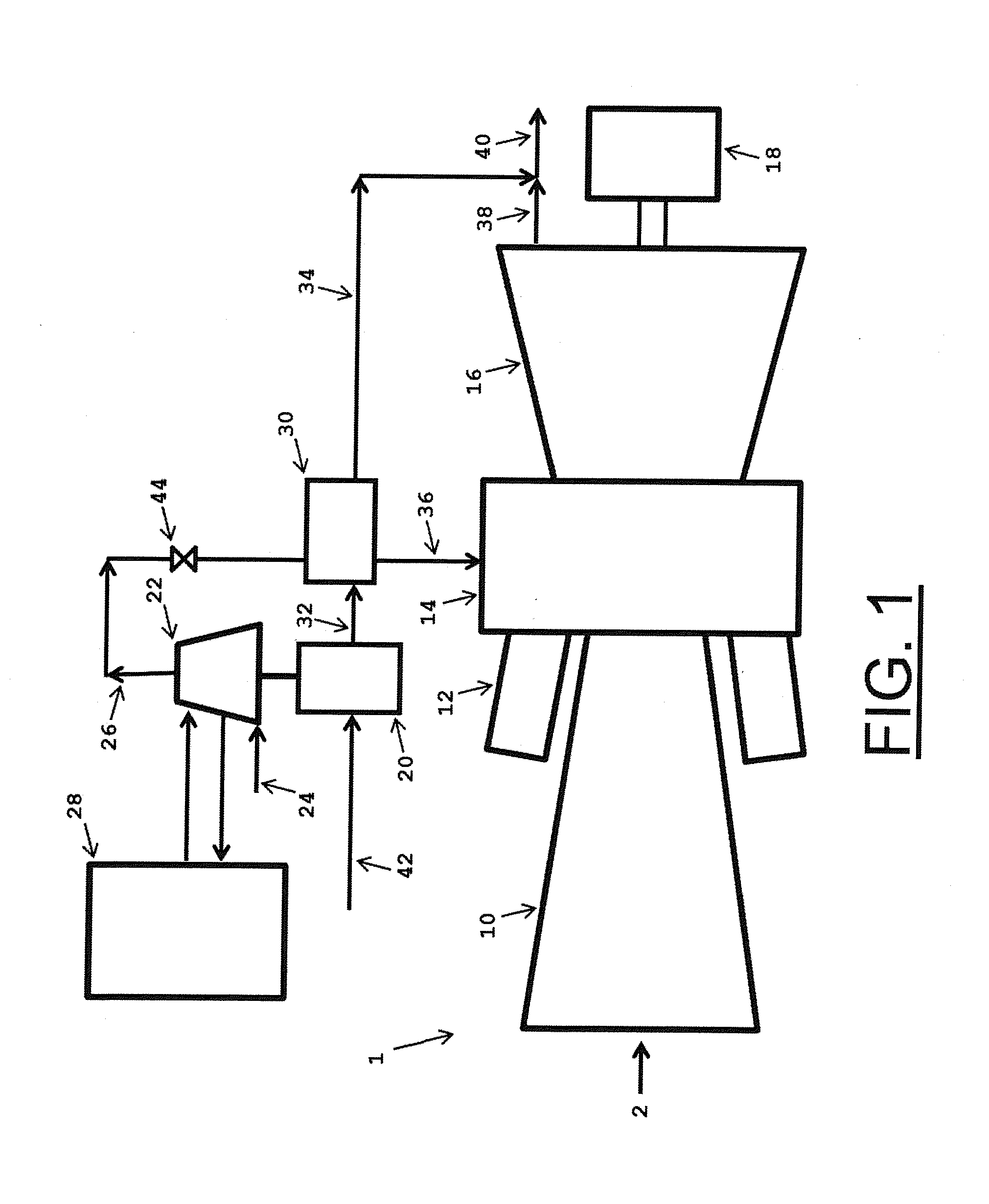 Gas turbine air injection system control and method of operation