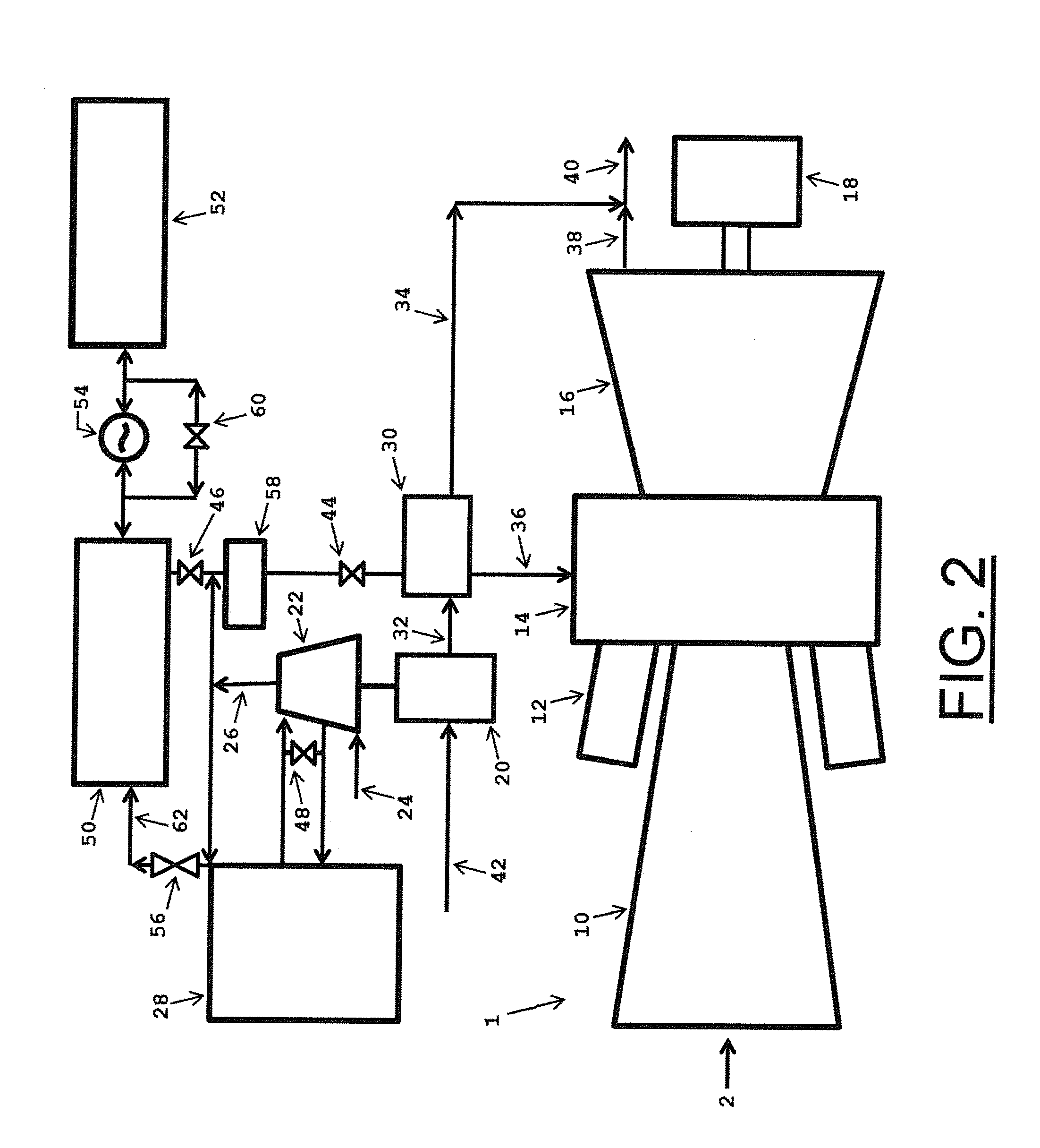 Gas turbine air injection system control and method of operation