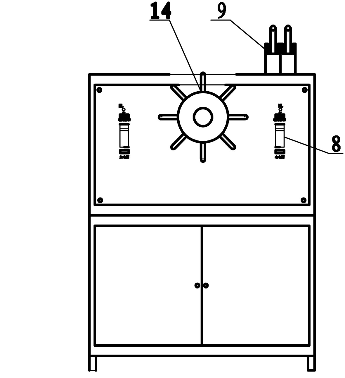 Propulsion device without gear box for vector control of permanent magnet synchronous motor of electric ship