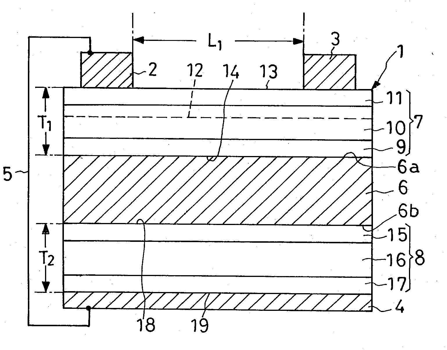 Warp-free semiconductor wafer, and devices using the same