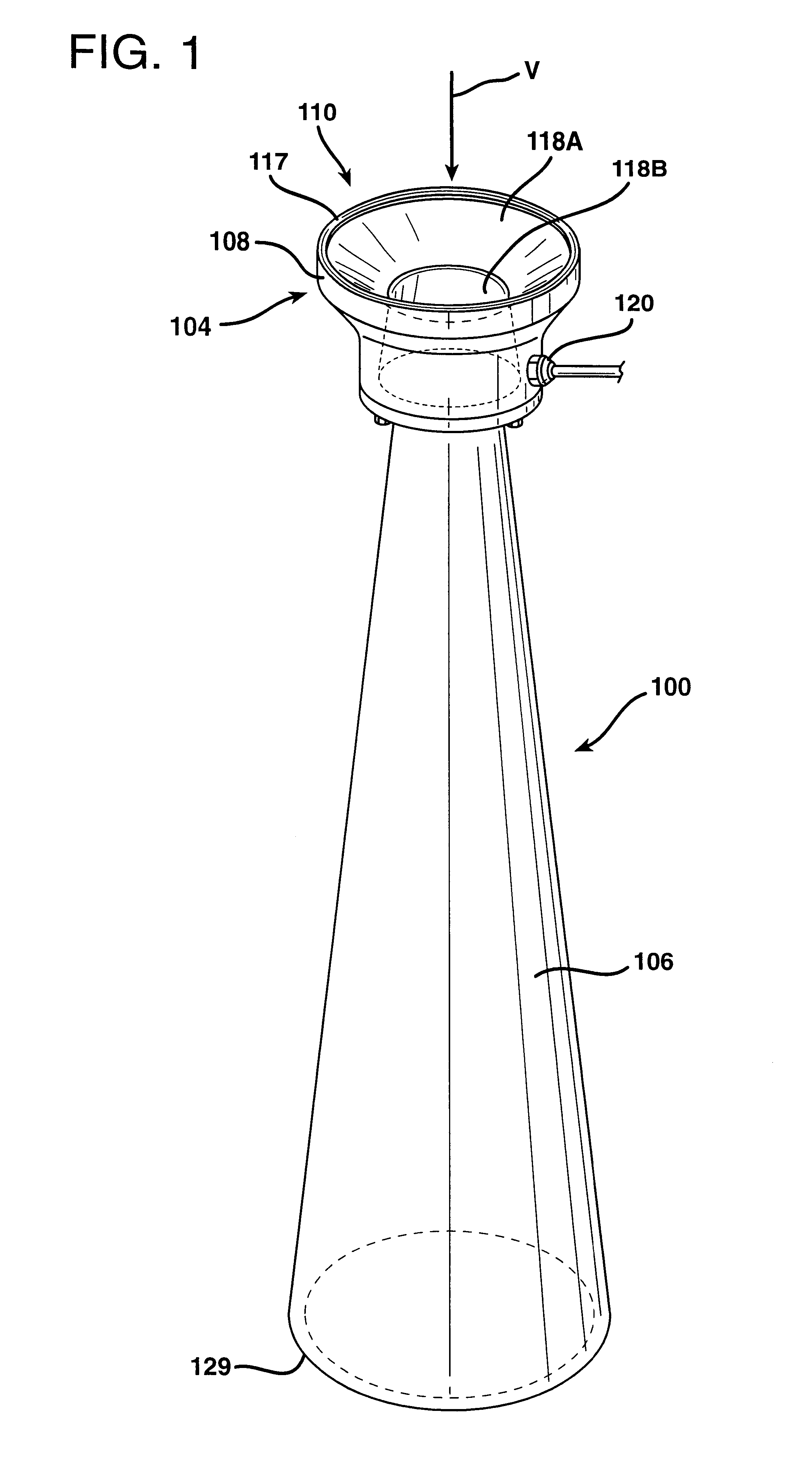 Apparatus to control the dispersion and deposition of chopped fibrous strands