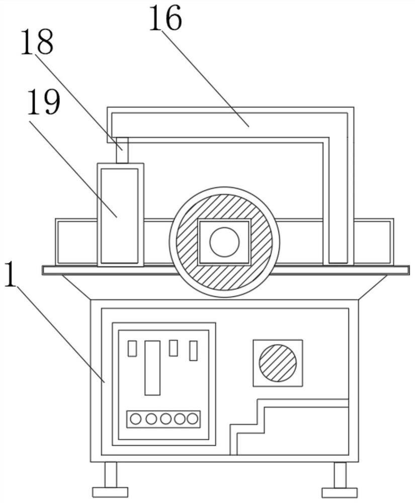 Crusher blade grinding device