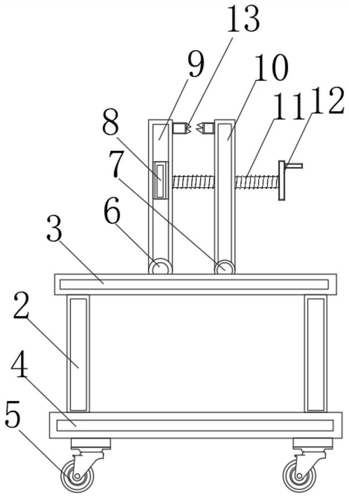 Crusher blade grinding device