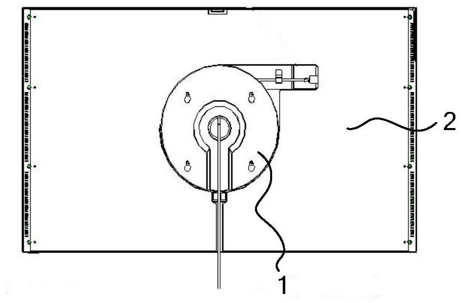 Control method and device for TV hanger