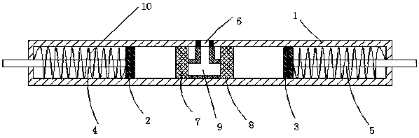 Bidirectional controllable reciprocating-type air cylinder