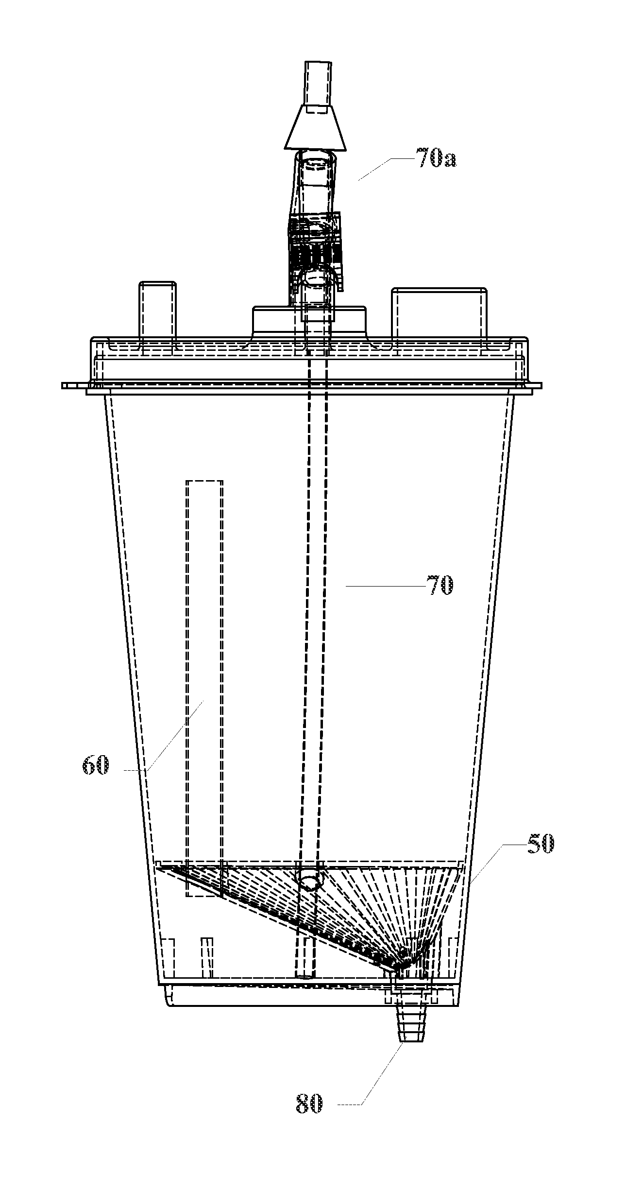 Tissue collection and refining device and method