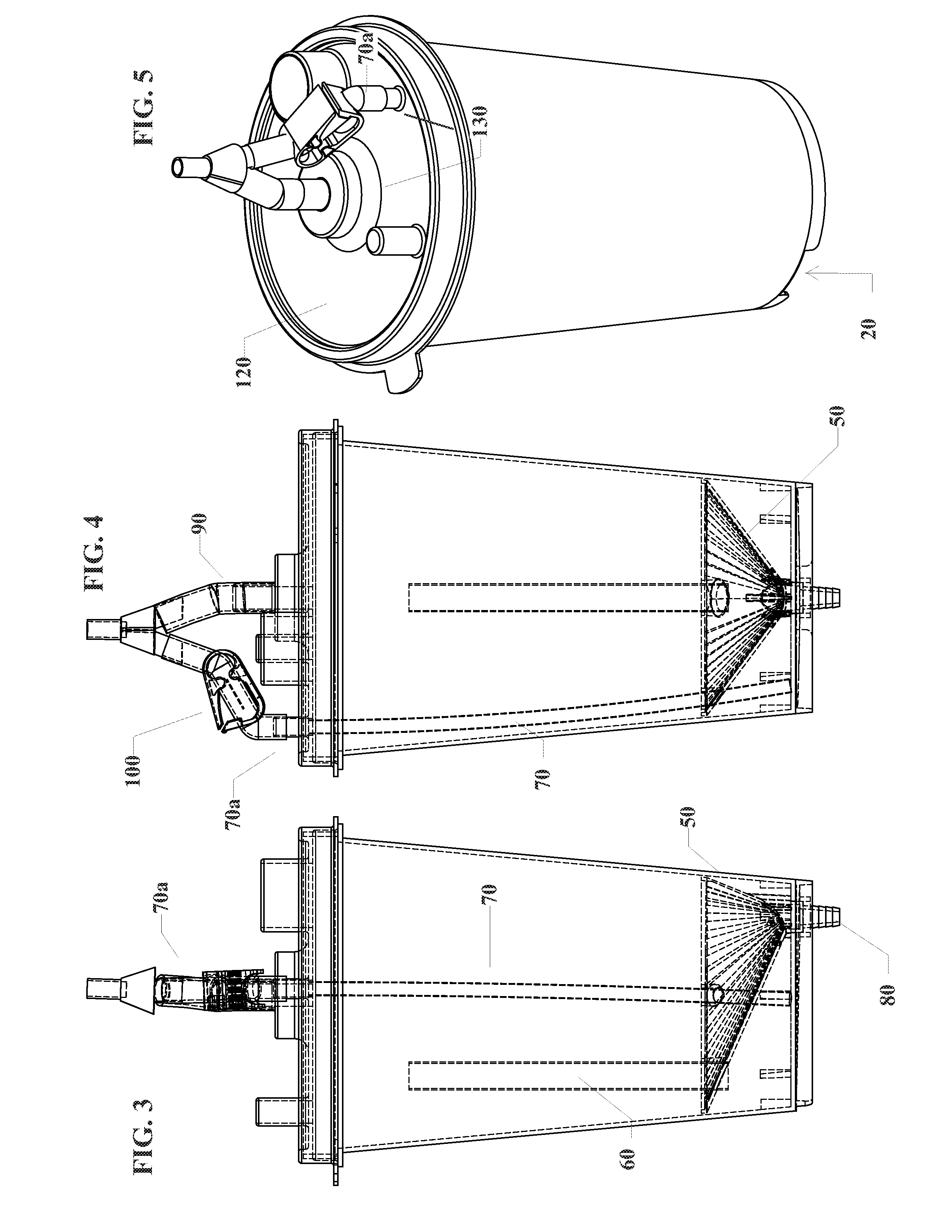 Tissue collection and refining device and method