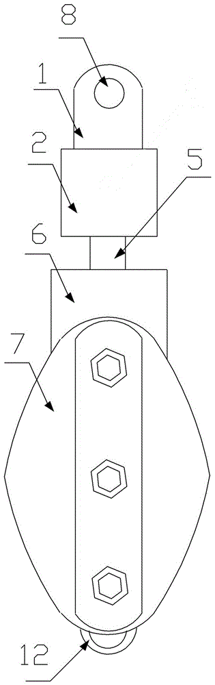 Insulating digital real-time monitoring load-bearing device for live working