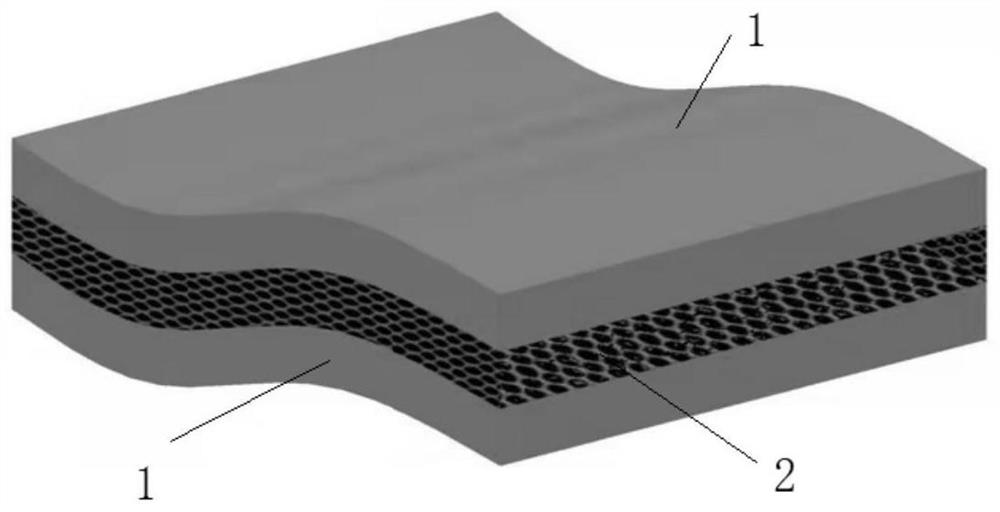 Thin-layer asphalt pavement bonding layer capable of absorbing stress and construction method of thin-layer asphalt pavement bonding layer