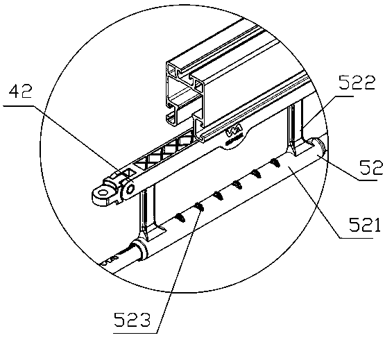 Intelligent rail combining device