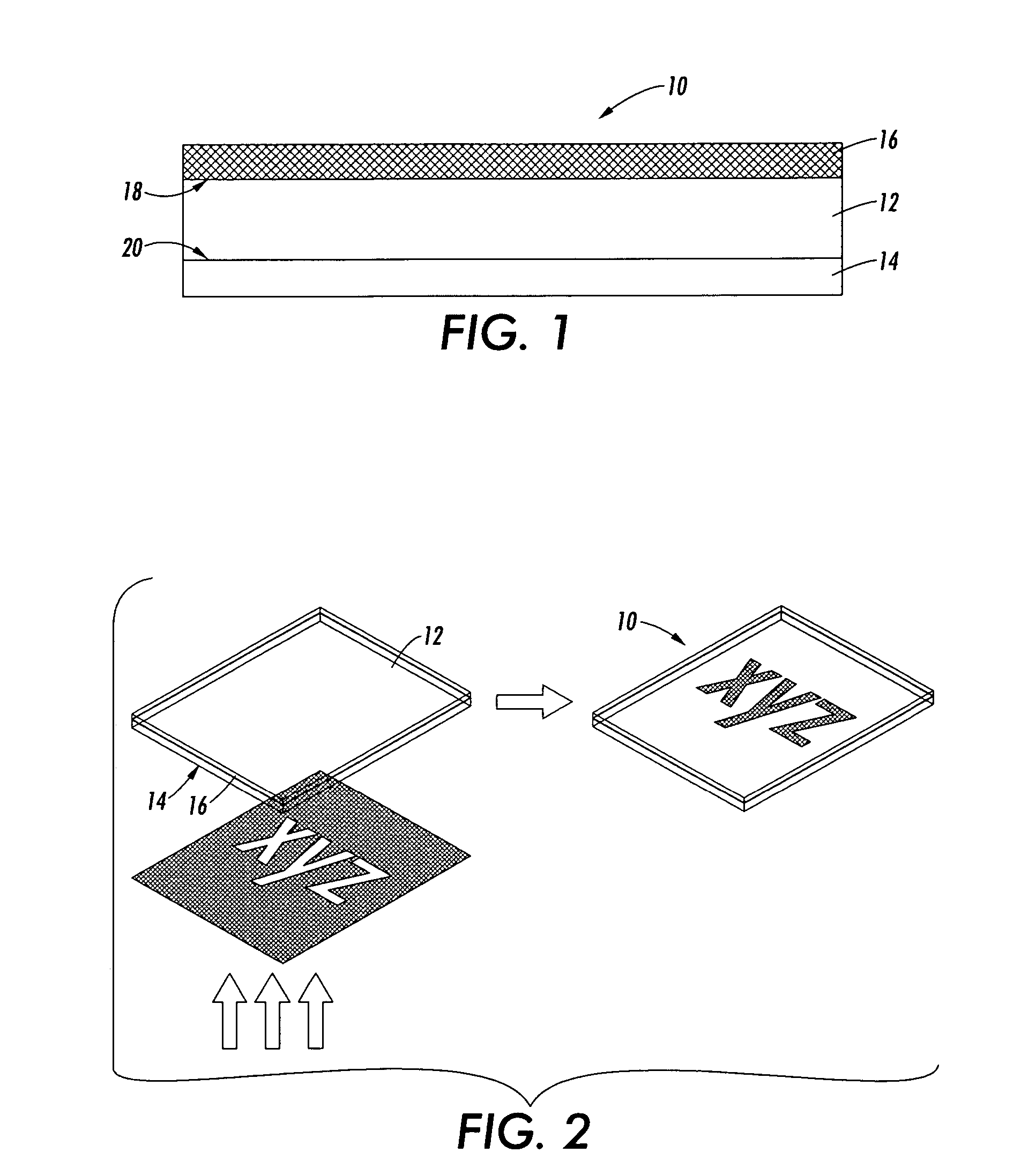 Dual-layer protected transient document