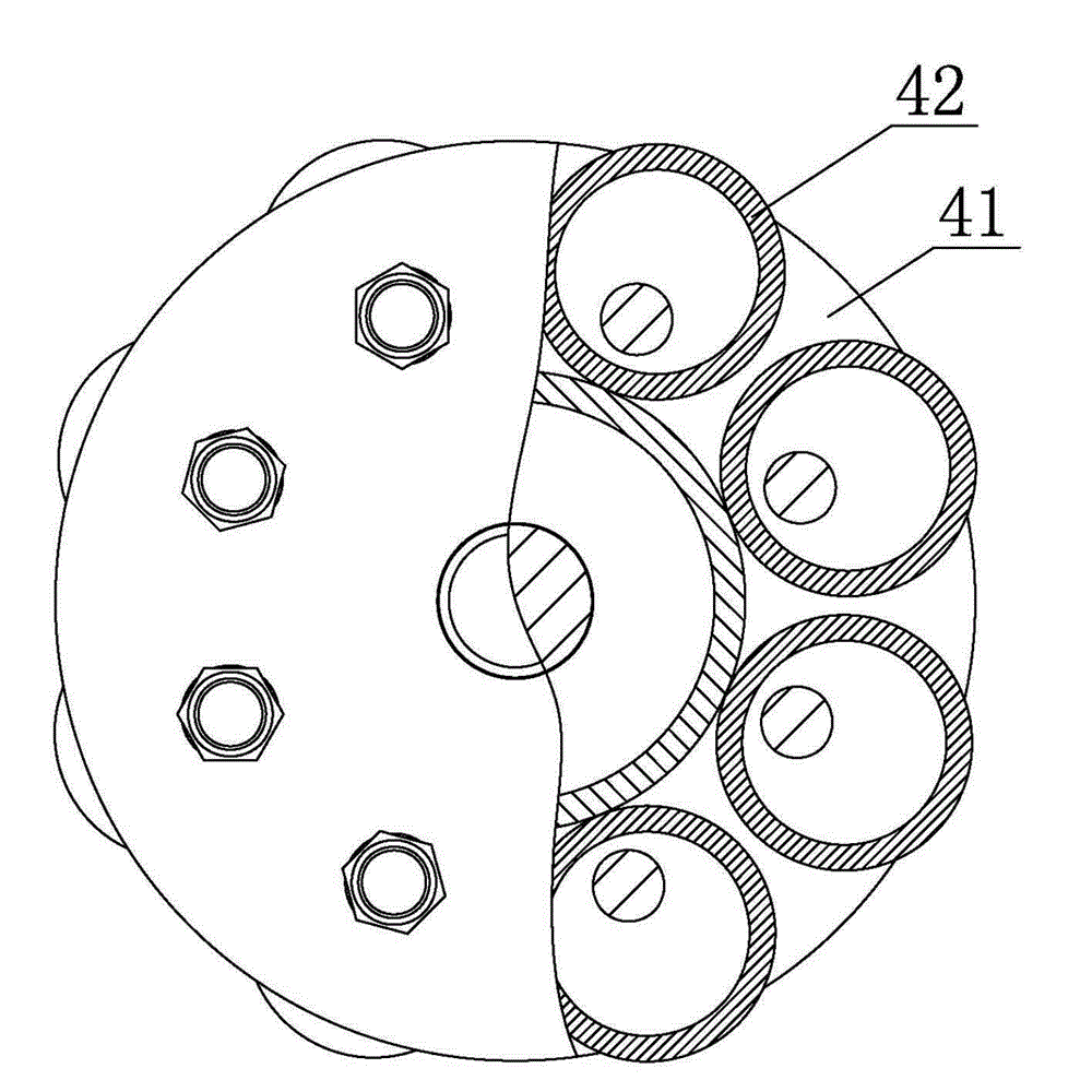 Seed stem cutting device suitable for joint planting machine of cassava