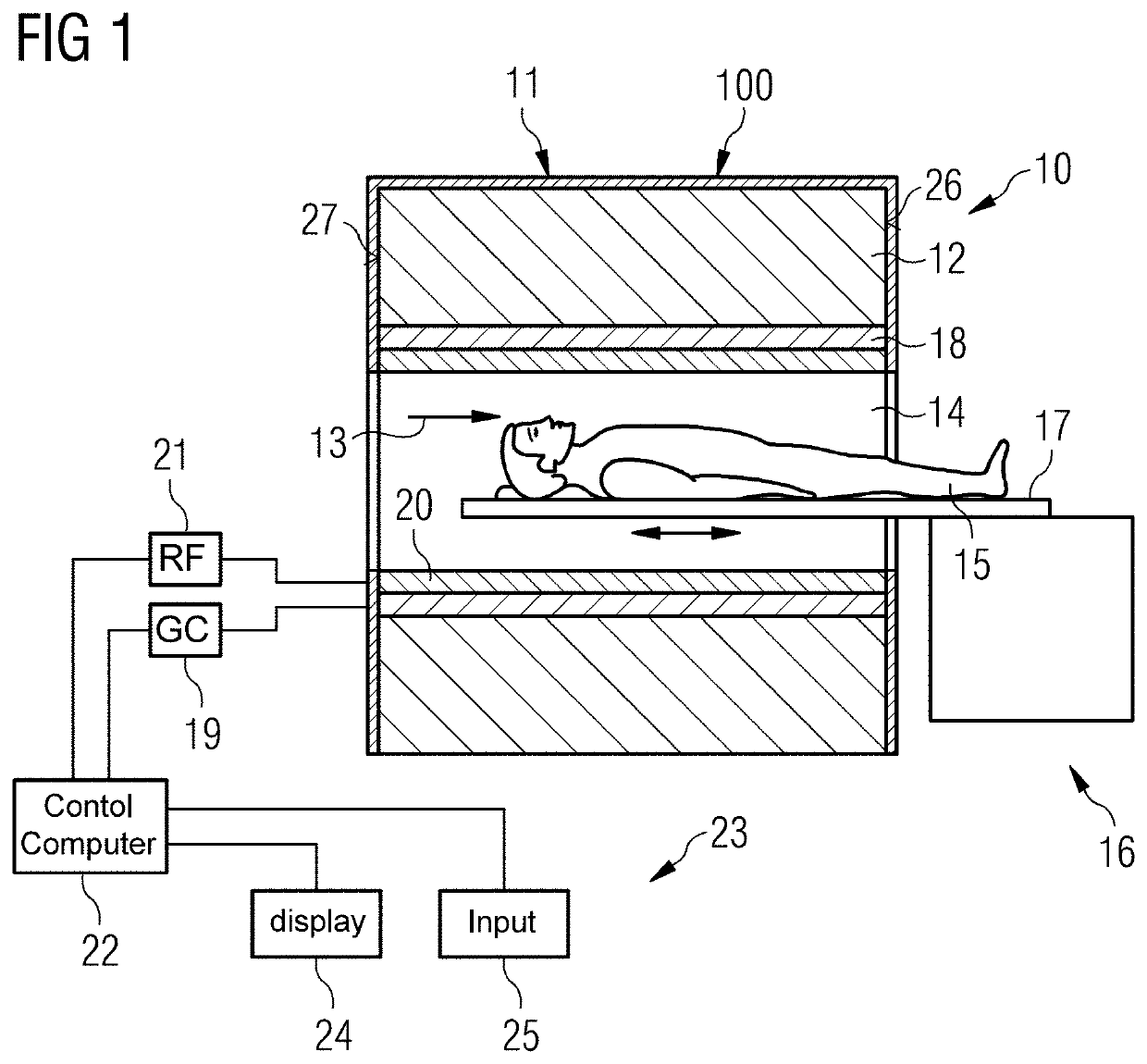 Medical imaging apparatus with a housing