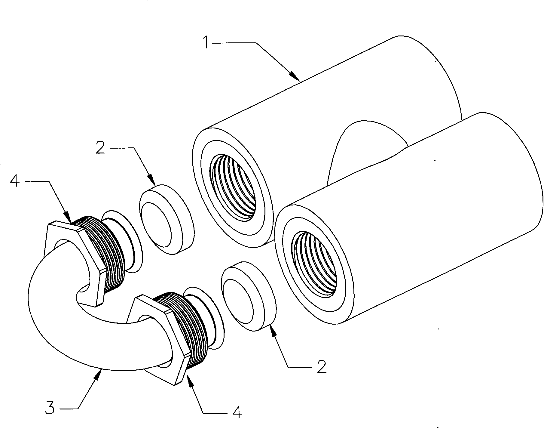 Double-pipe heat exchanger