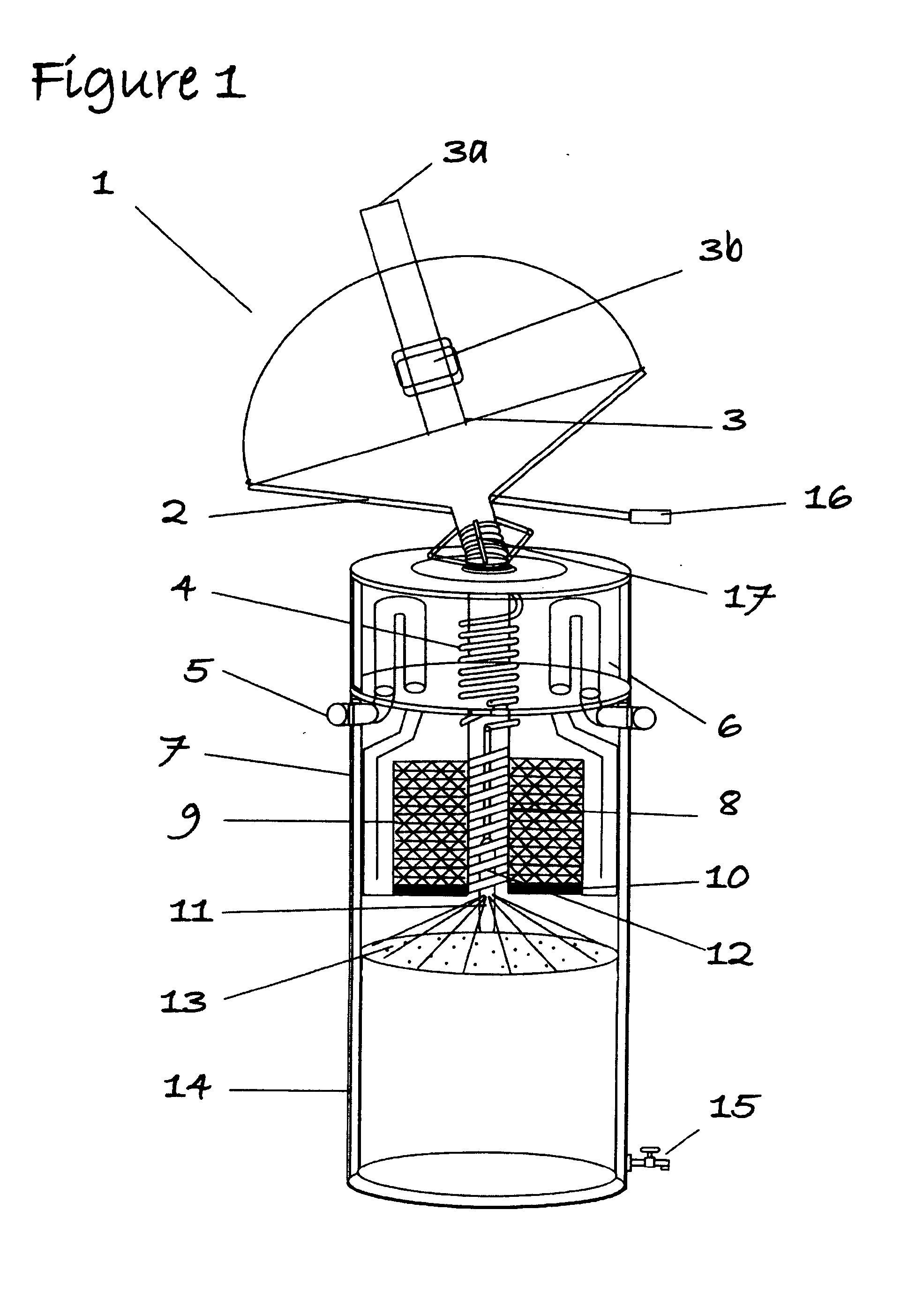 Atmospheric water collection device