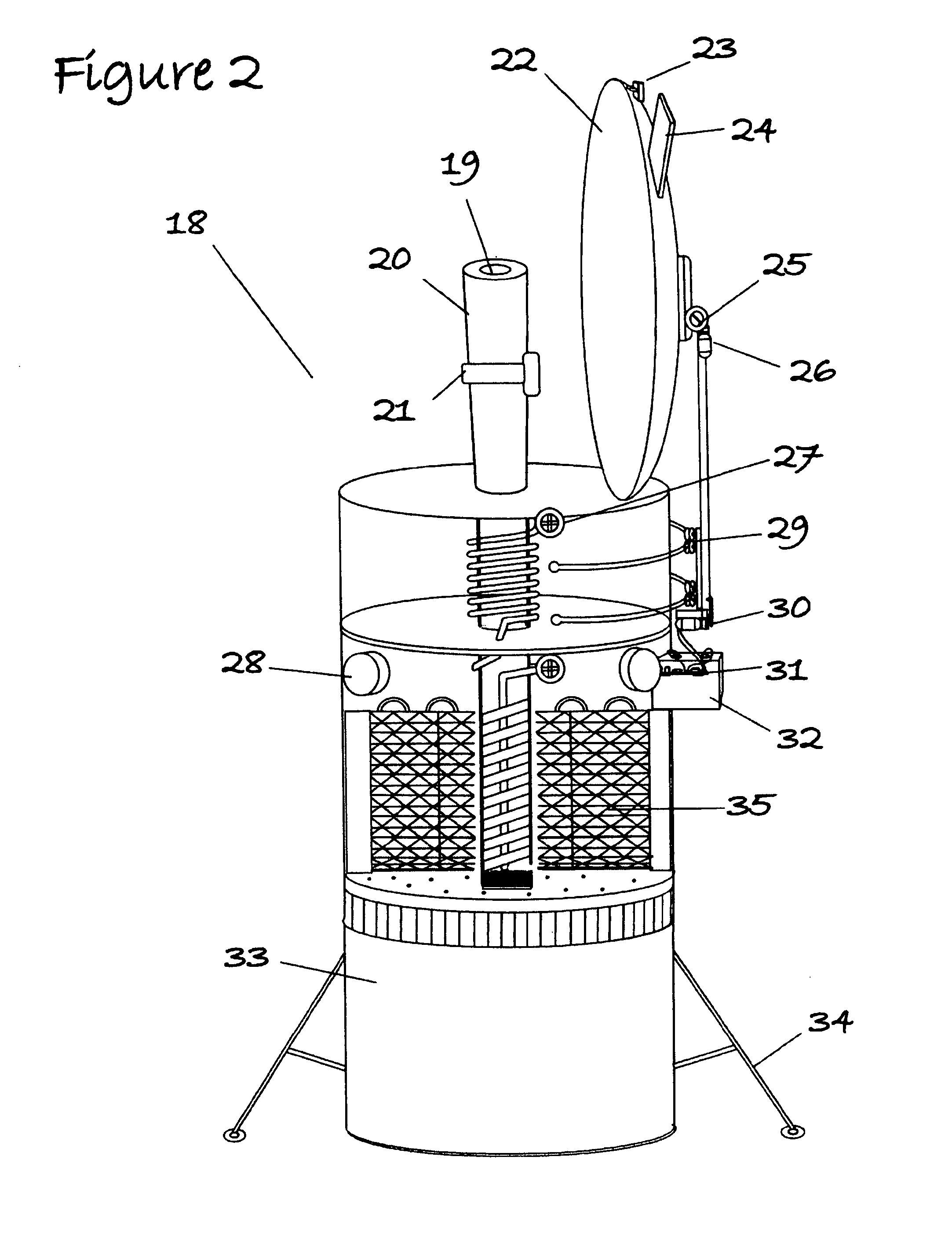 Atmospheric water collection device