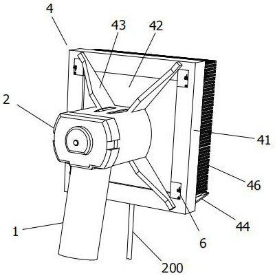 A spray type wall grinding system with adjustable grinding depth