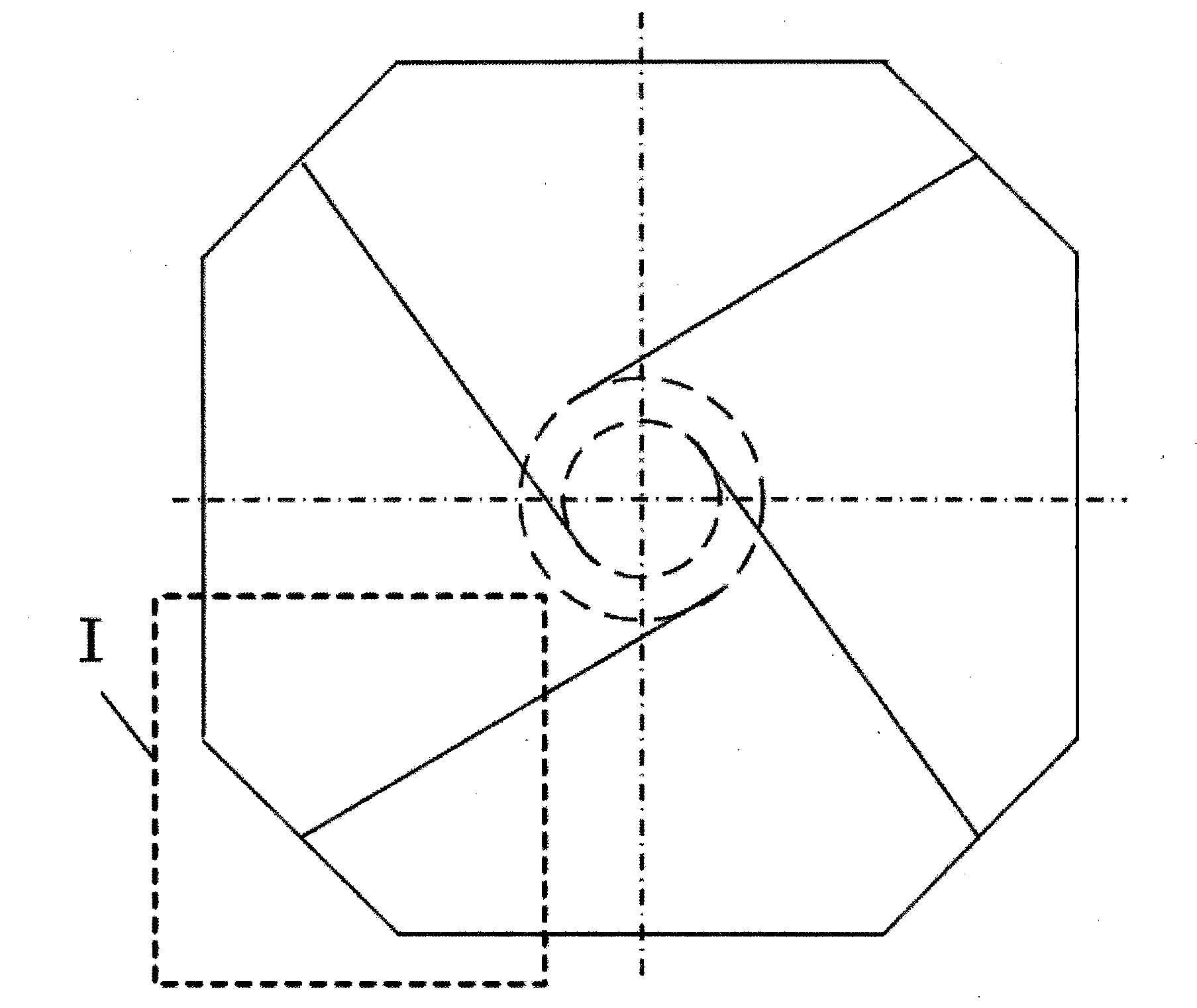 Boiler large-chamfer four-corner tangential firing technology and furnace arrangement method