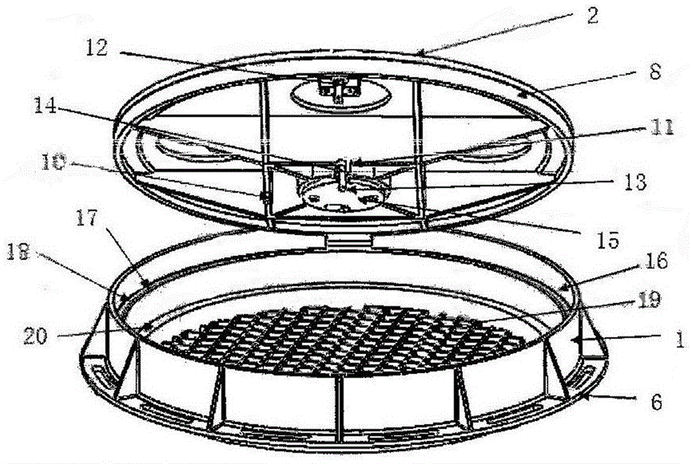 A multi-purpose, safe, anti-theft and drainage urban pavement manhole cover