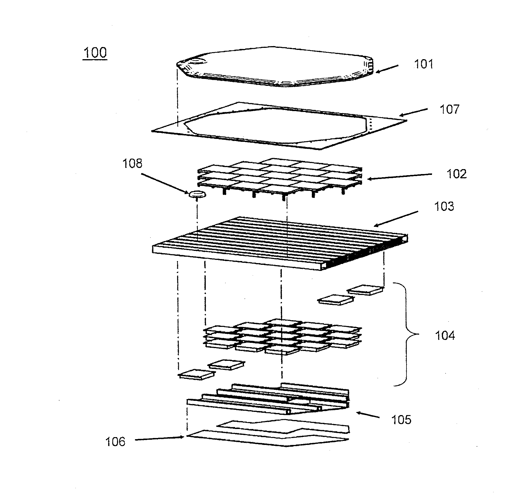 Antenna tile device and cold plate