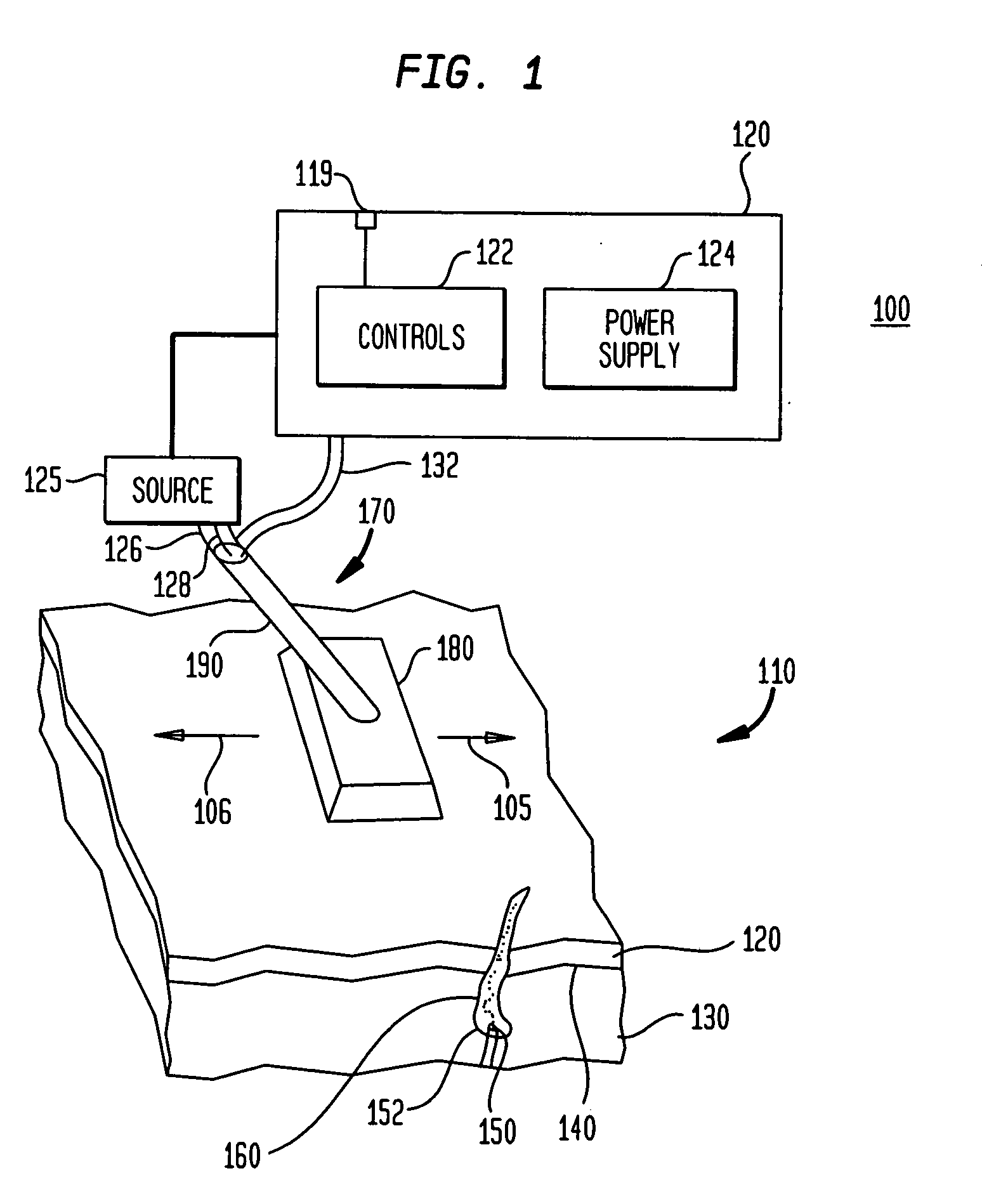Cooling system for a photocosmetic device