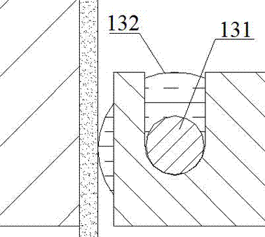 Special quantitative control sharpening device for edging grinding wheel