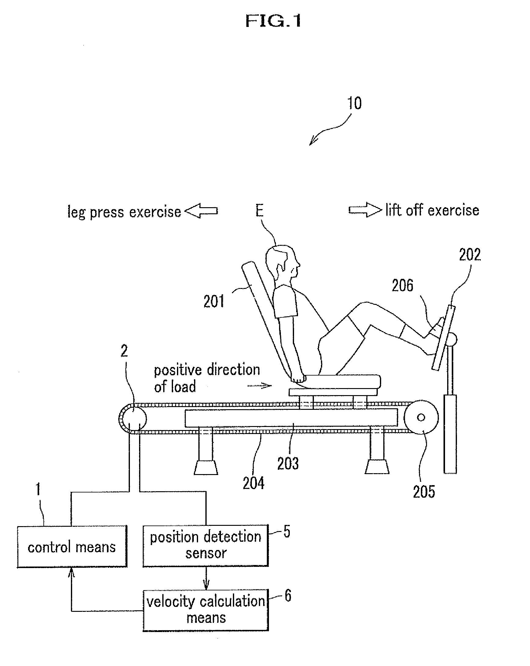 Training device and a control method of the same