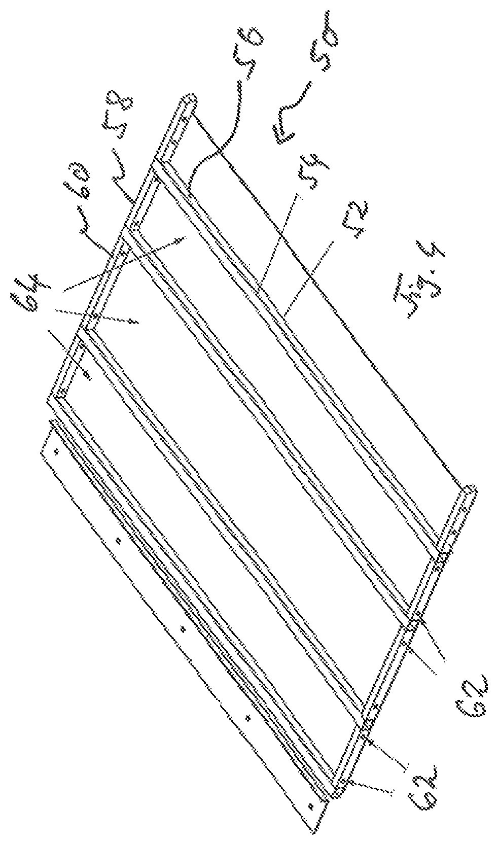 Transport trailer with a chassis and at least one floor platform