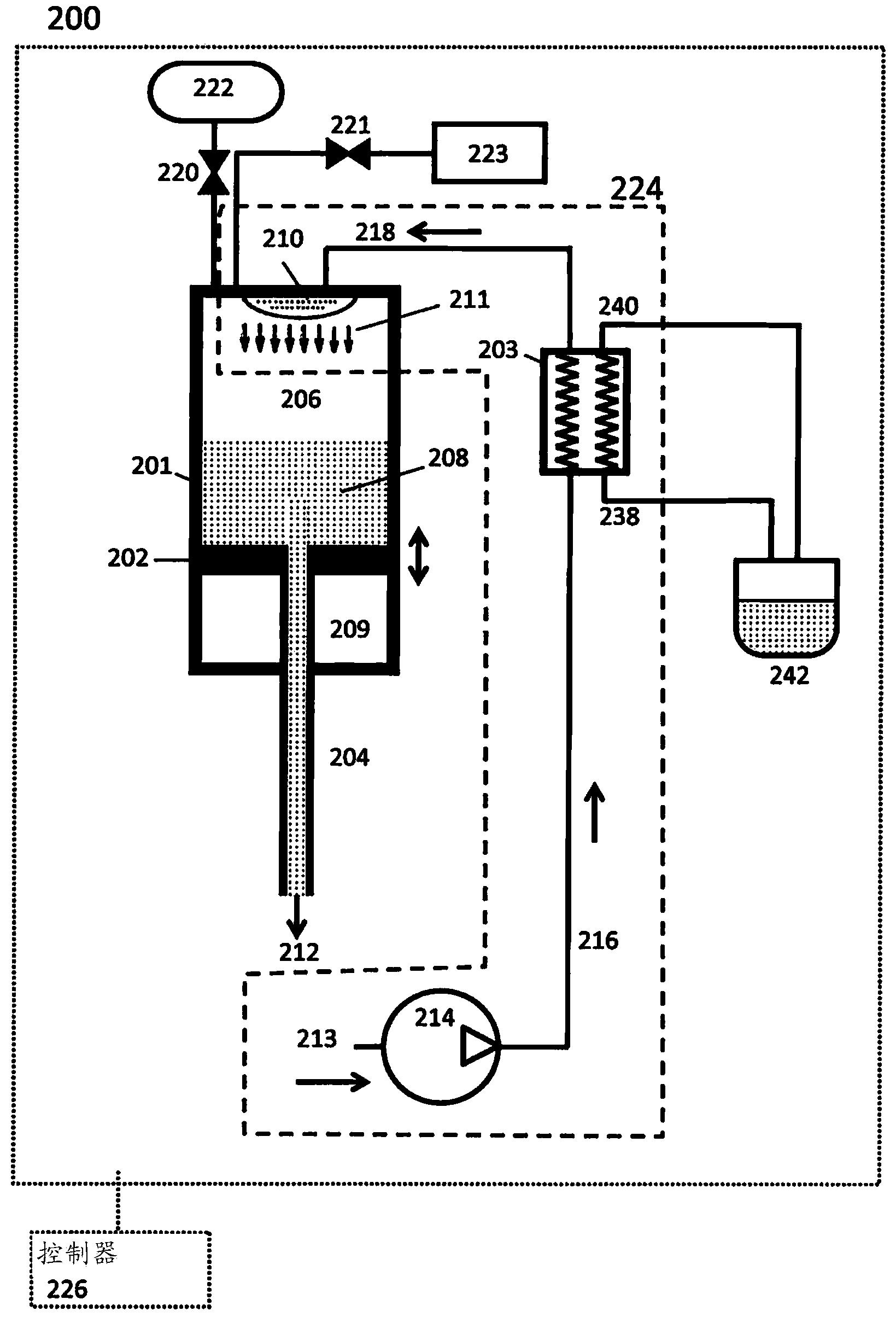 Systems and methods for efficient two-phase heat transfer in compressed-air energy storage systems