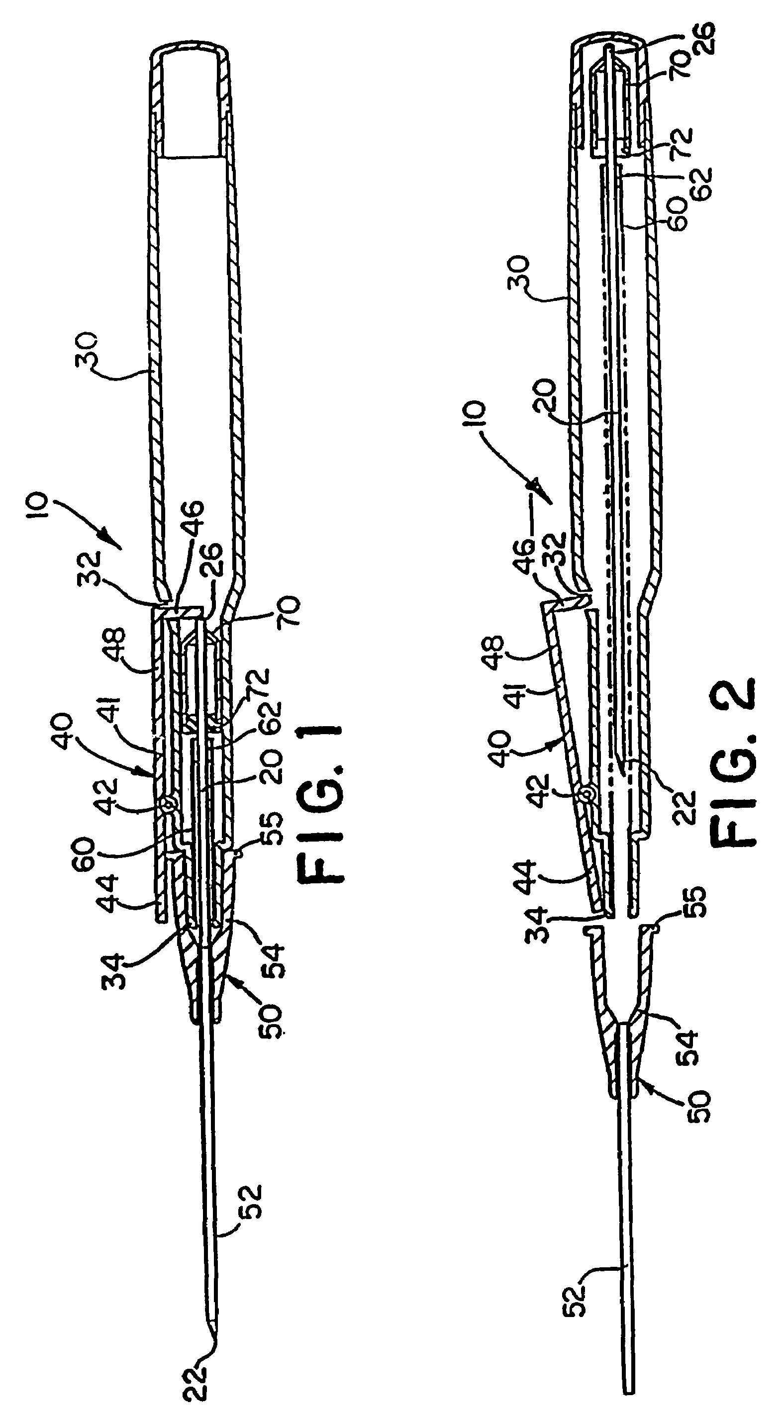 Catheter insertion device with retractable needle