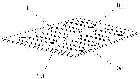 Sub-control temperature regulation type water heating bed mattress