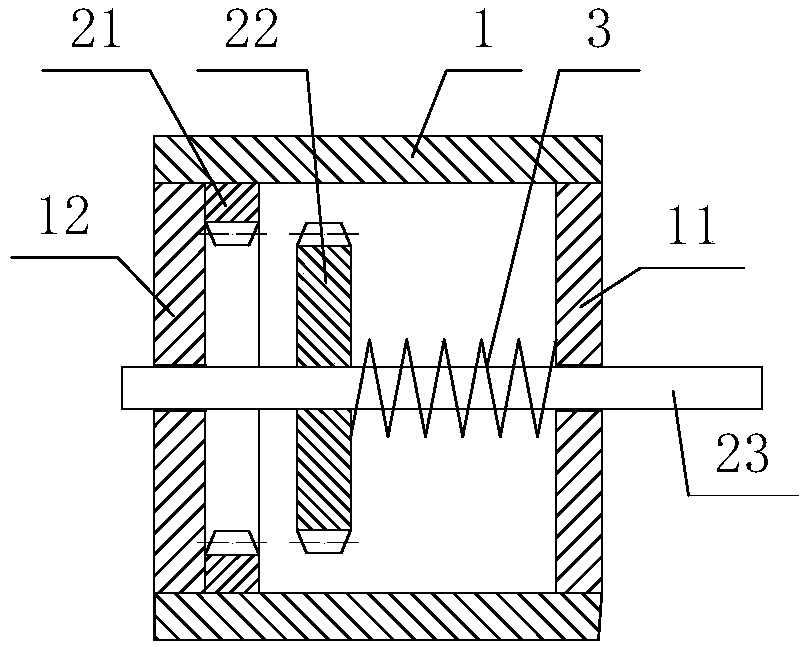 Adjusting apparatus as well as spectacles with same