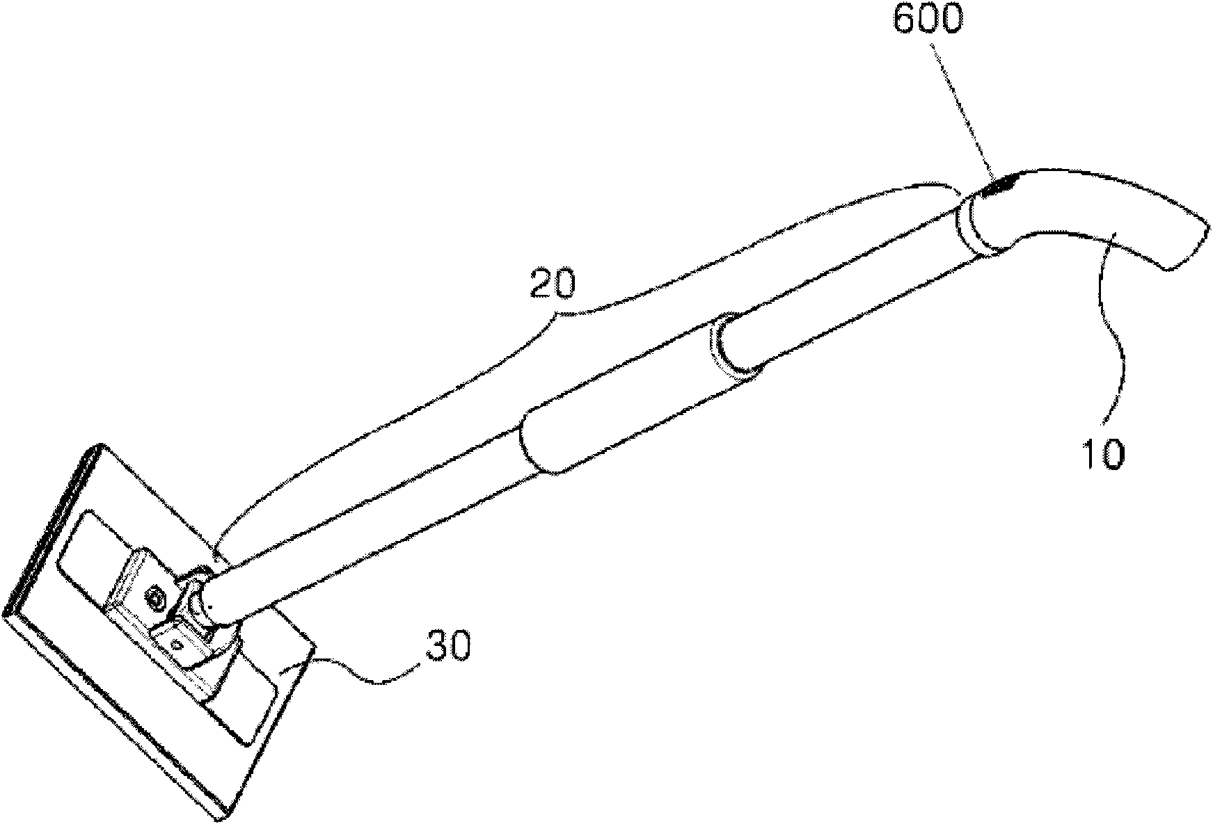 Apparatus for cleaning floor