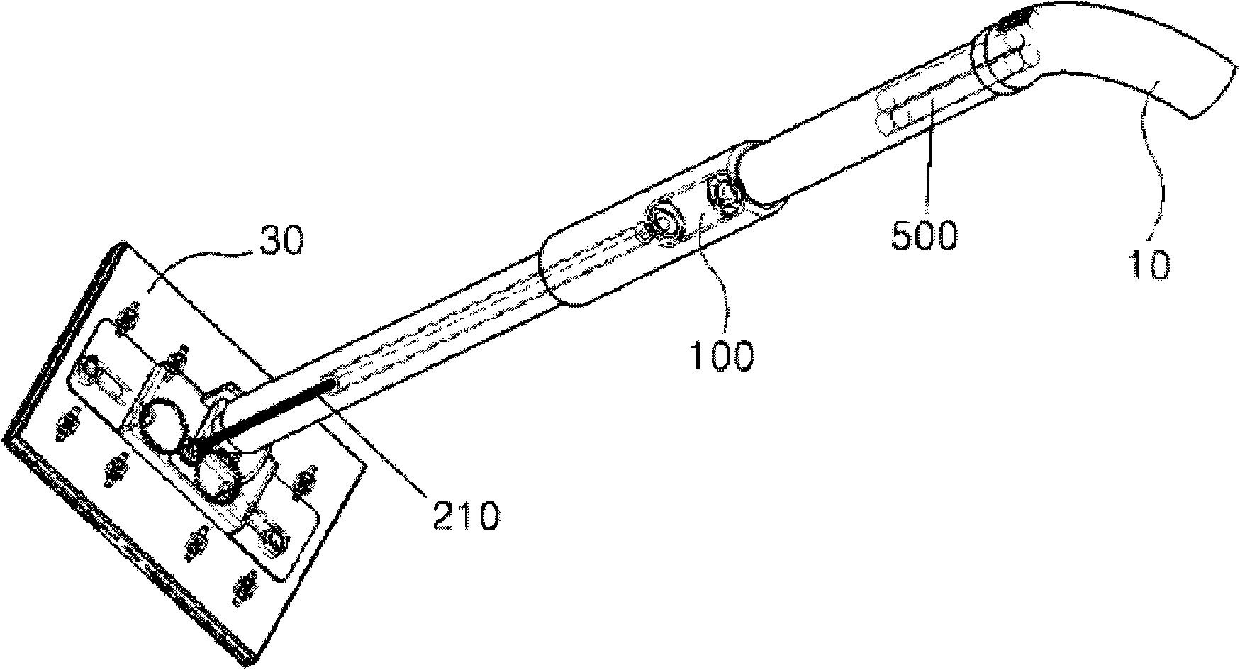 Apparatus for cleaning floor