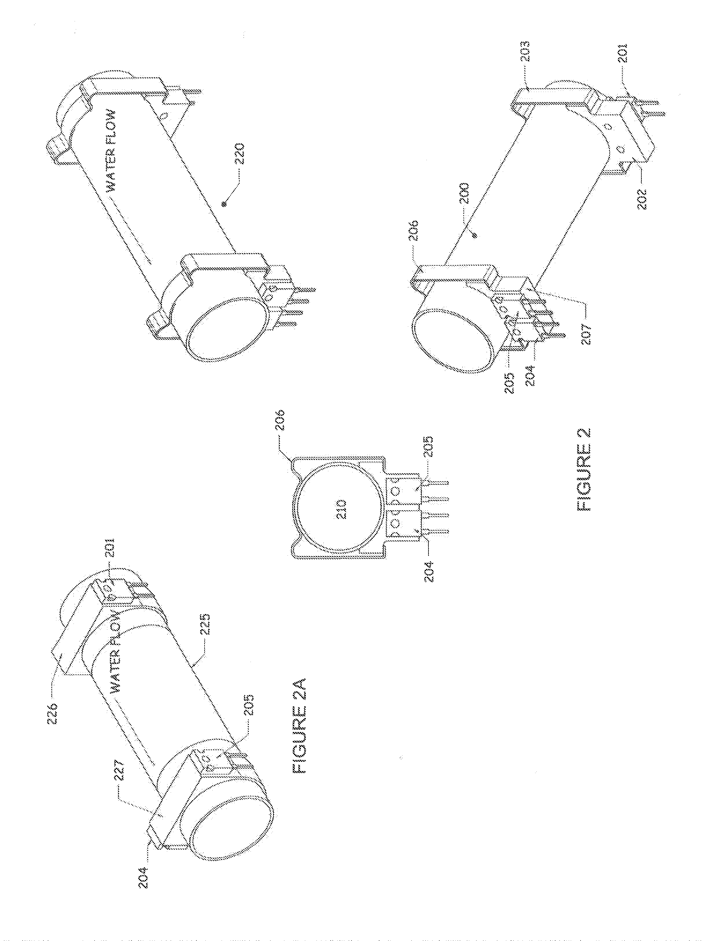 Non-invasive Thermal Dispersion Flow Meter with Fluid Leak Detection And Alert