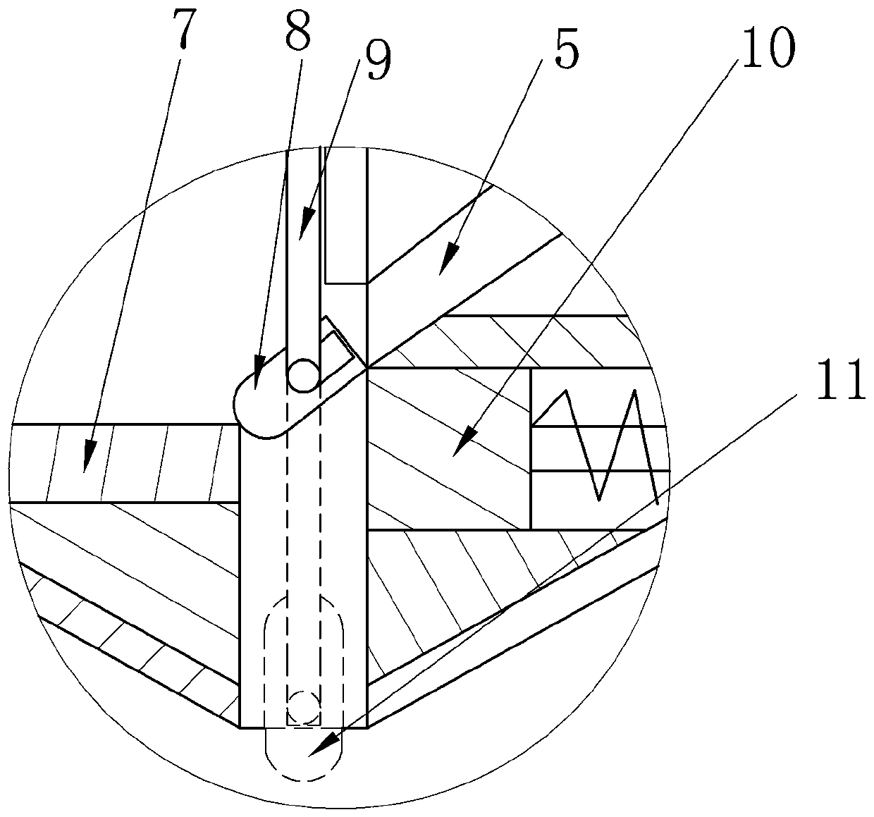 Household cordyceps crushing device