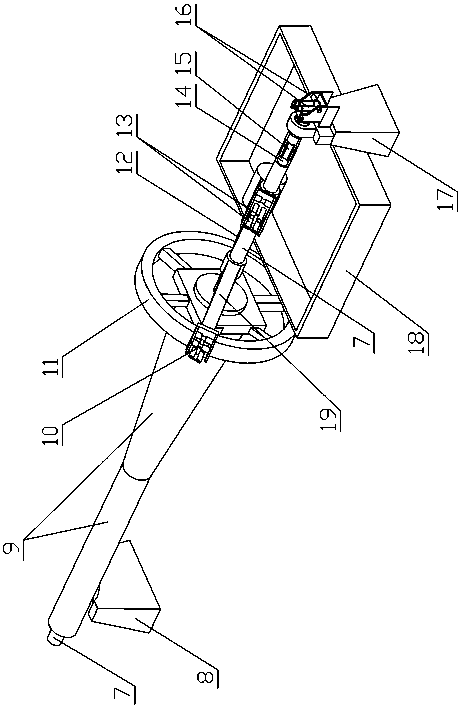 A steel wire online processing production line