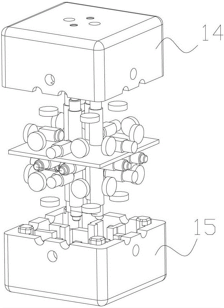 Connection blocks for electronic splices