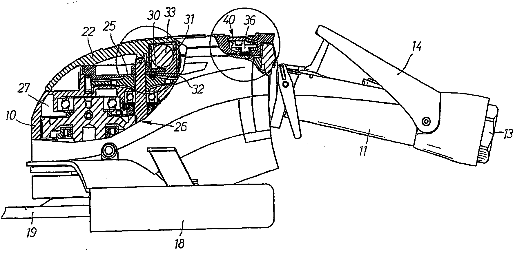 Portable power tool with indicating means for actual operation parameter values