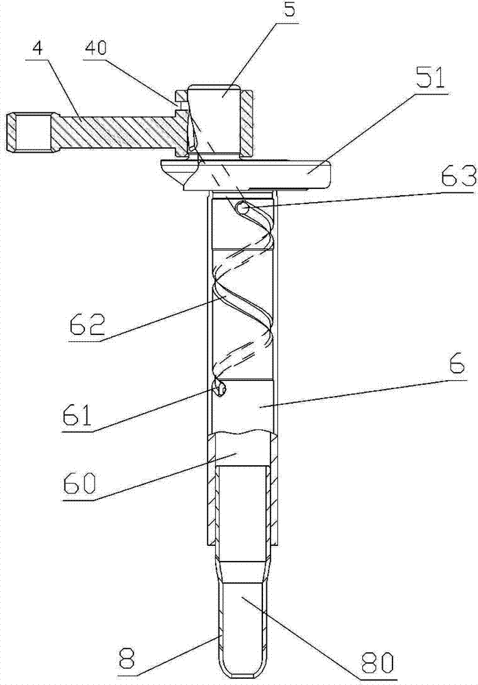 Refrigerator compressor and lubricating-oil supplying device
