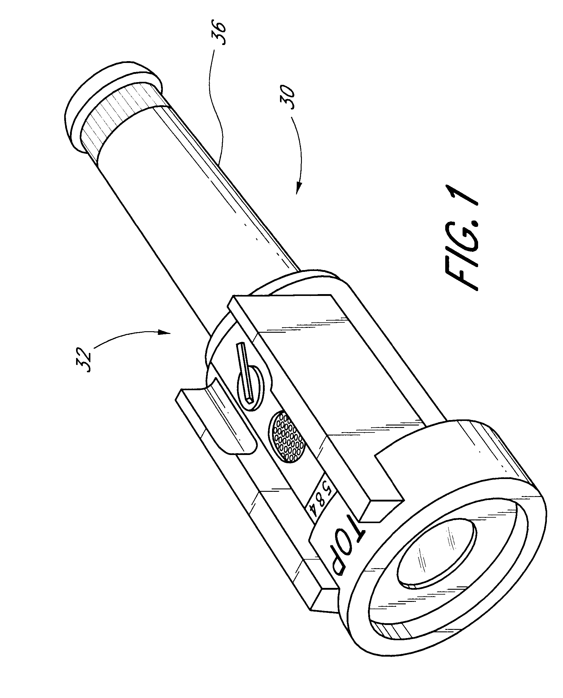 Handheld heat detection device