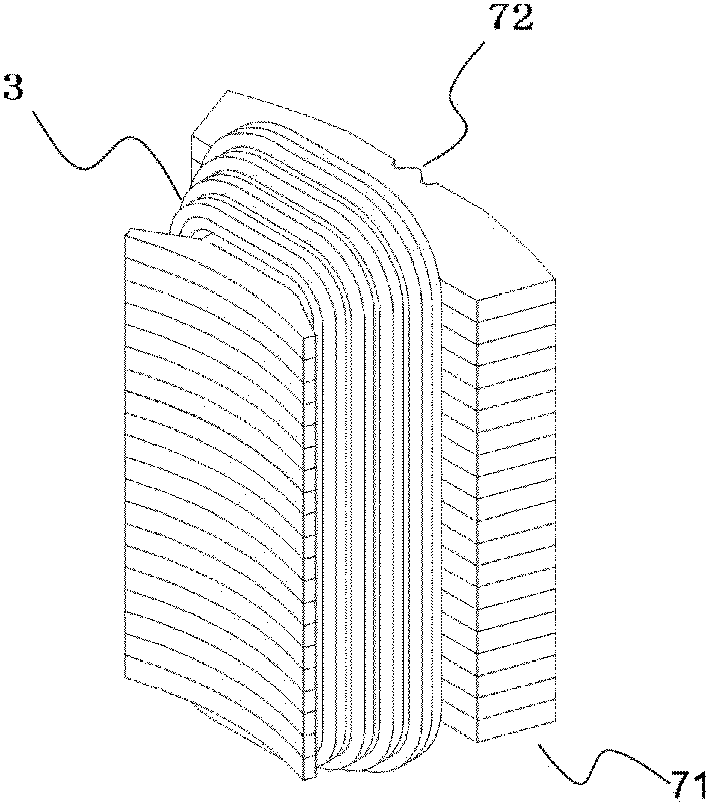 Method of manufacturing molded stator of dynamo electric machine